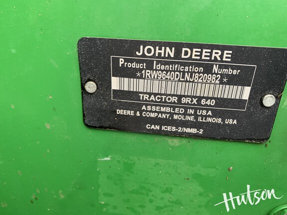 Photo of 2022 John Deere 9RX 640