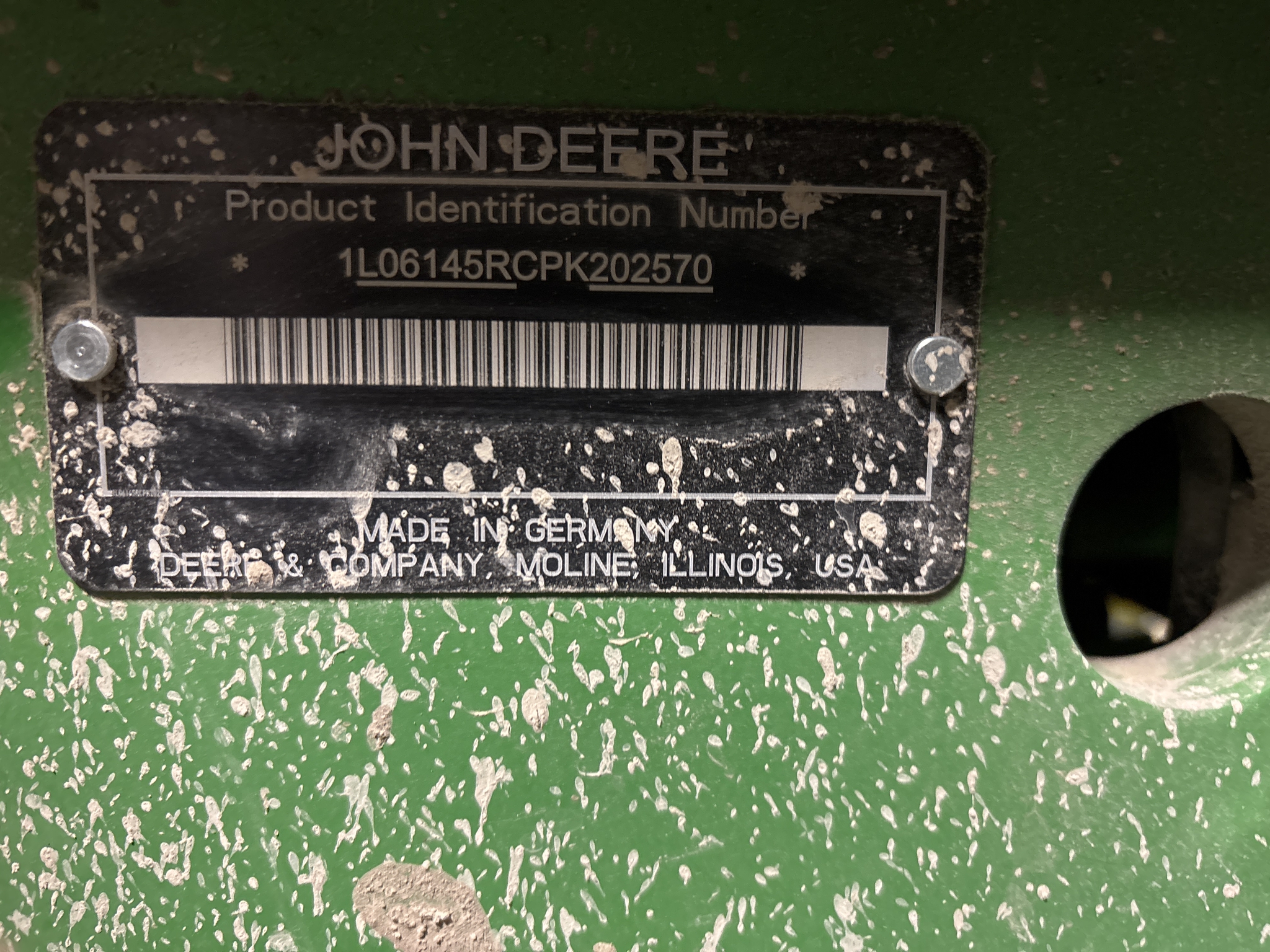 Used 2023 John Deere 6R 145 Utility Tractors at Koenig Equipment in Anna, OH - PhotoXL10