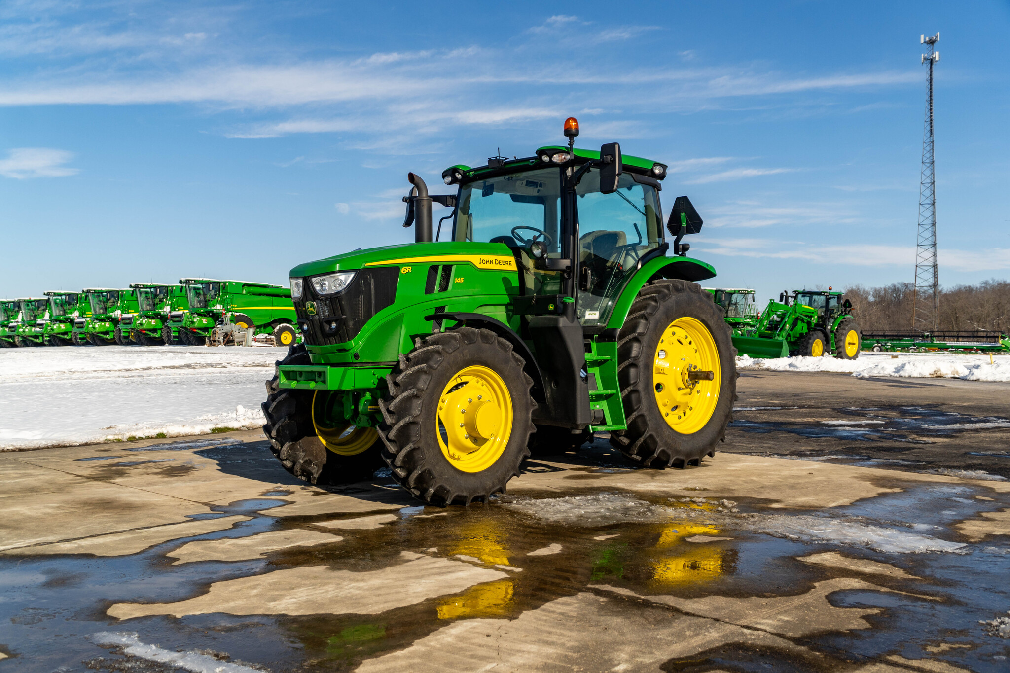 Used 2023 John Deere 6R 145 Utility Tractors at Koenig Equipment in Anna, OH - PhotoXL0