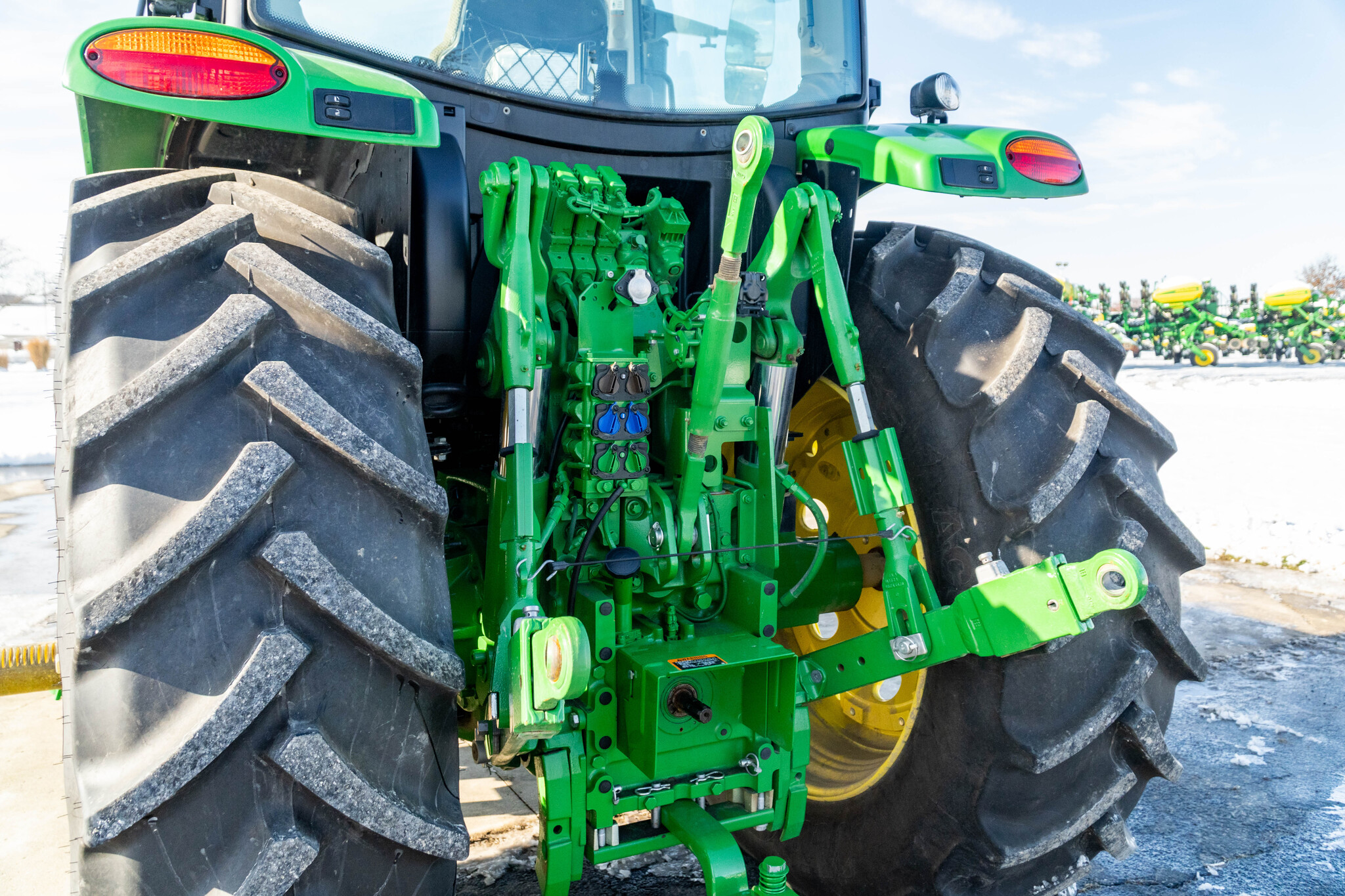 Used 2023 John Deere 6R 145 Utility Tractors at Koenig Equipment in Anna, OH - PhotoXL16