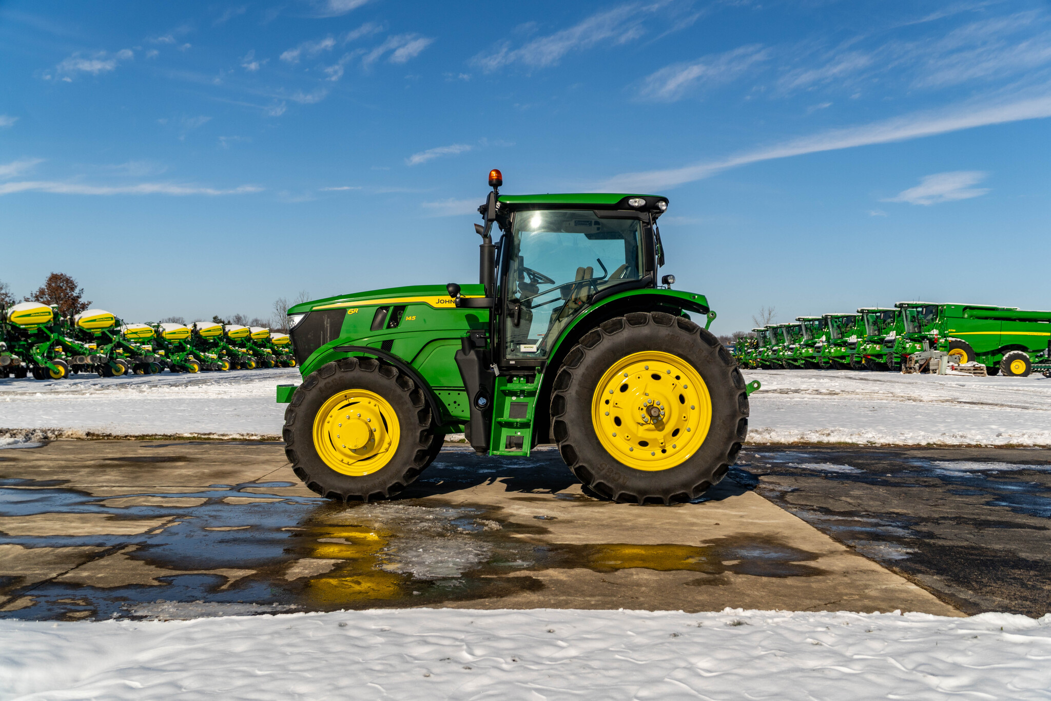 Used 2023 John Deere 6R 145 Utility Tractors at Koenig Equipment in Anna, OH - PhotoXL1