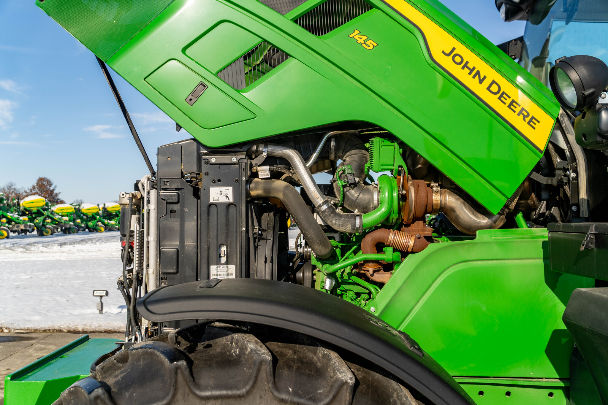 Used 2023 John Deere 6R 145 Utility Tractors at Koenig Equipment in Anna, OH - PhotoXL22