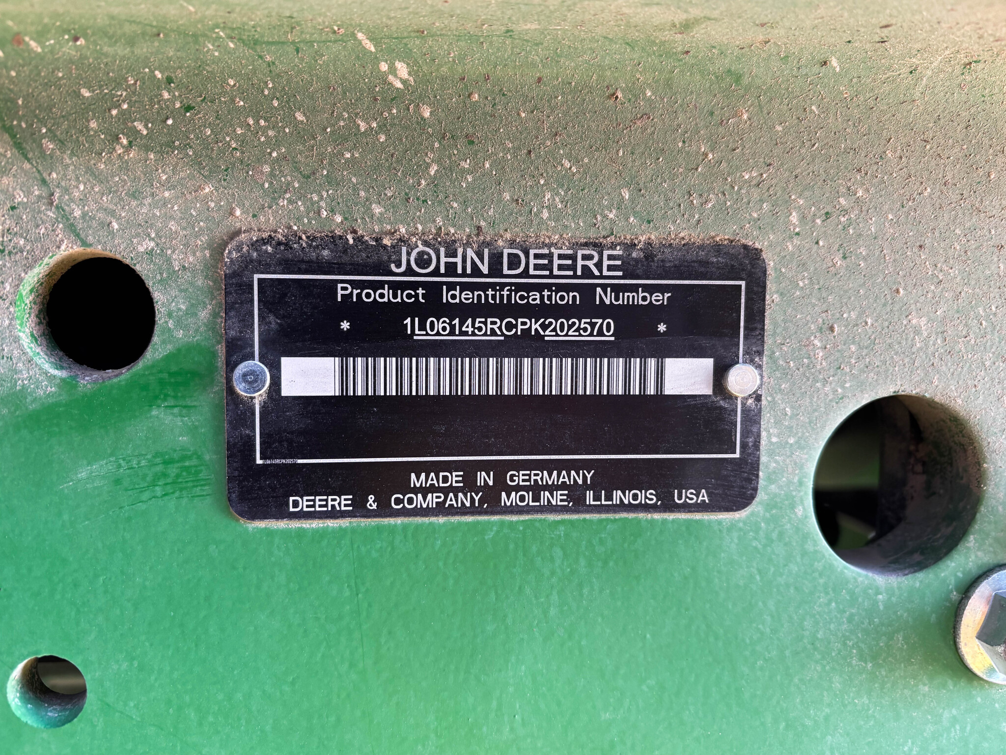 Used 2023 John Deere 6R 145 Utility Tractors at Koenig Equipment in Anna, OH - PhotoXL35