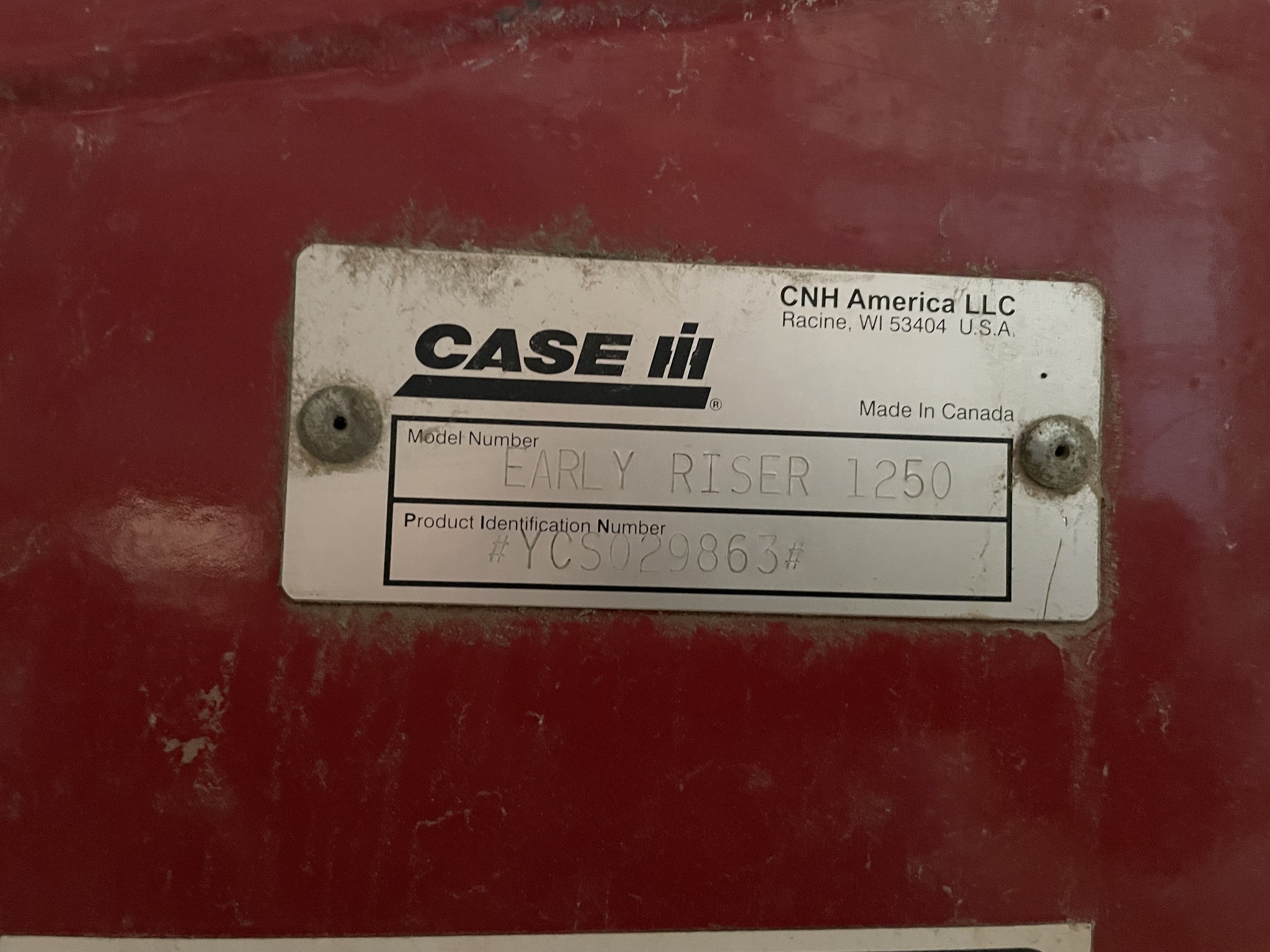  2013 Case IH 1250 at Heritage Tractor in Nevada, MO