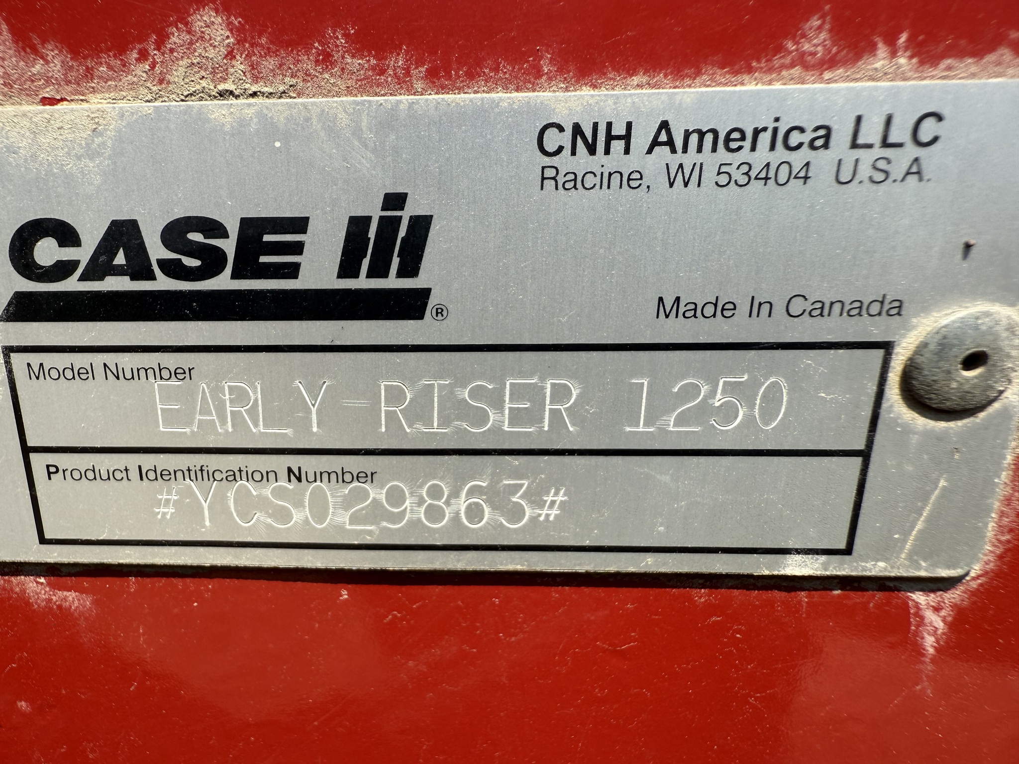  2013 Case IH 1250 at Heritage Tractor in Nevada, MO