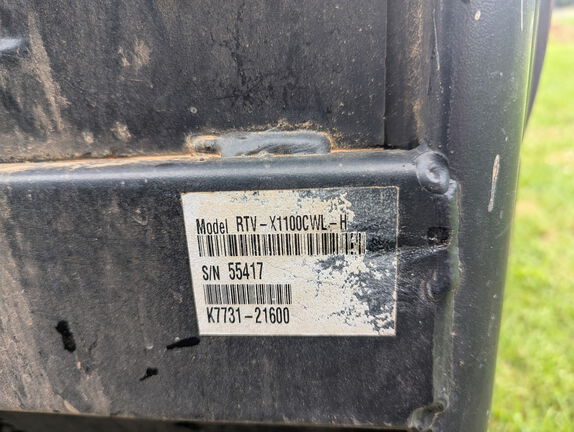 2019 Kubota RTV-X1100