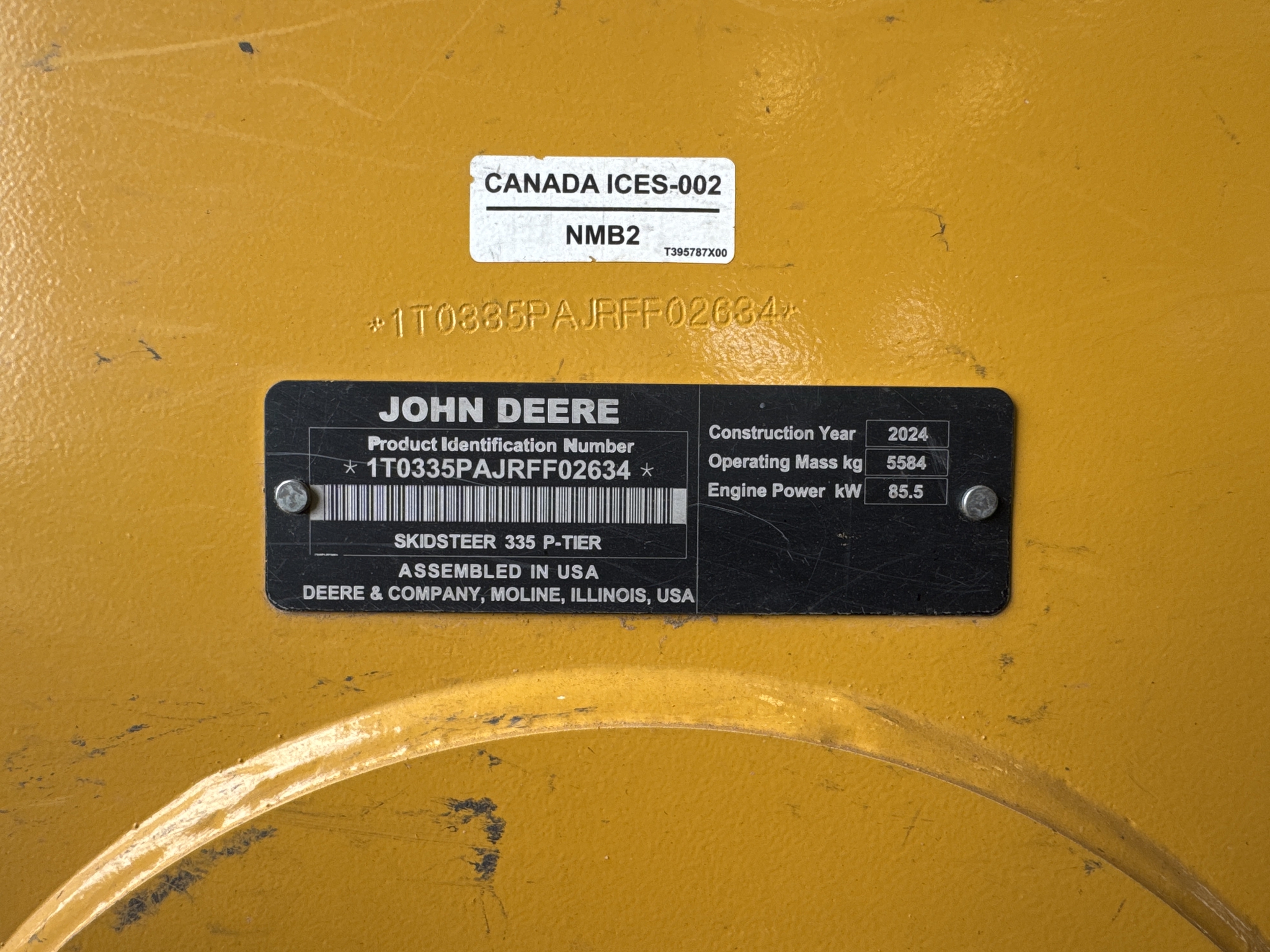 2024 John Deere 335 P Image 17
