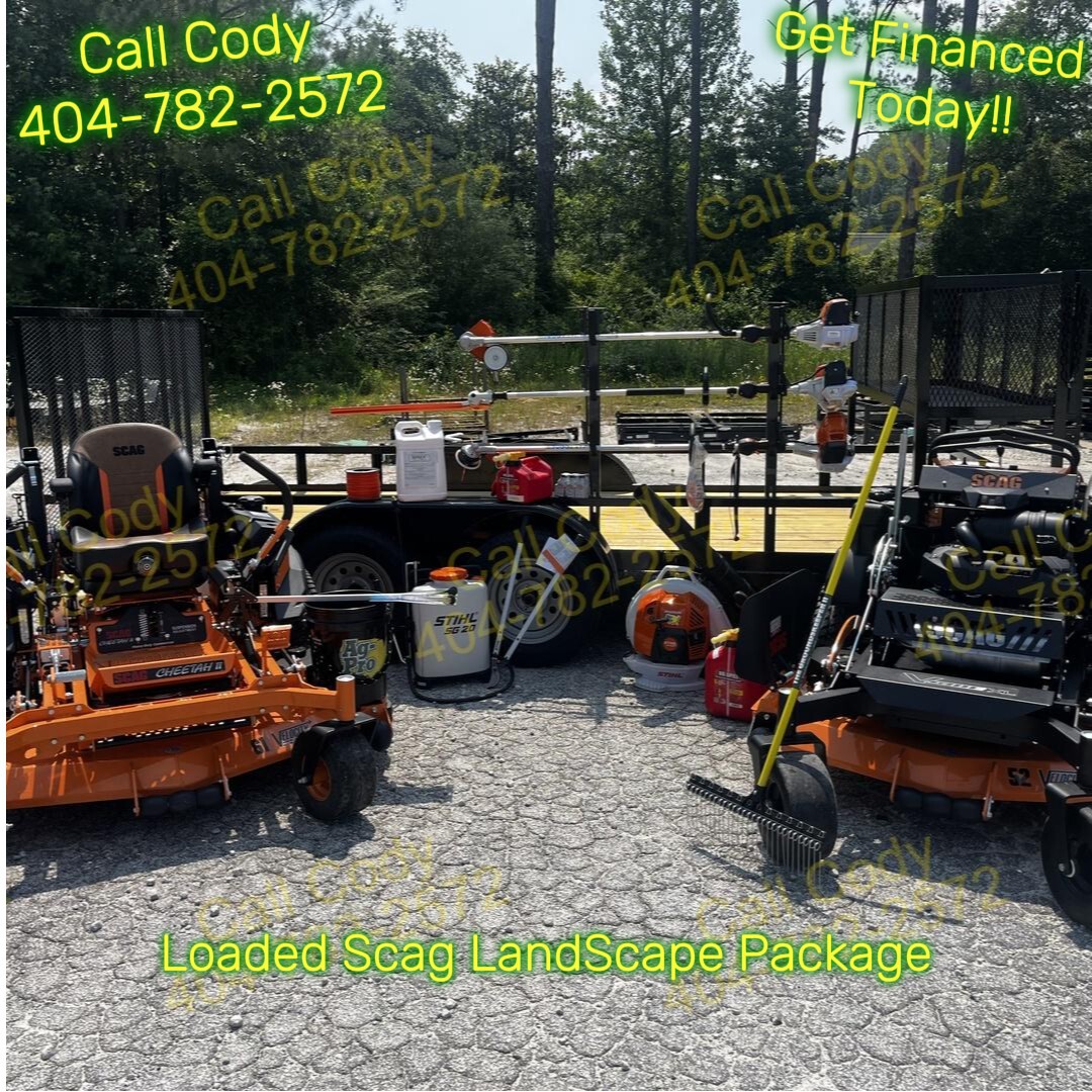 2025 Scag 2025 HIGH POWER SCAG PACKAGE $650/MTH 0% Image 1