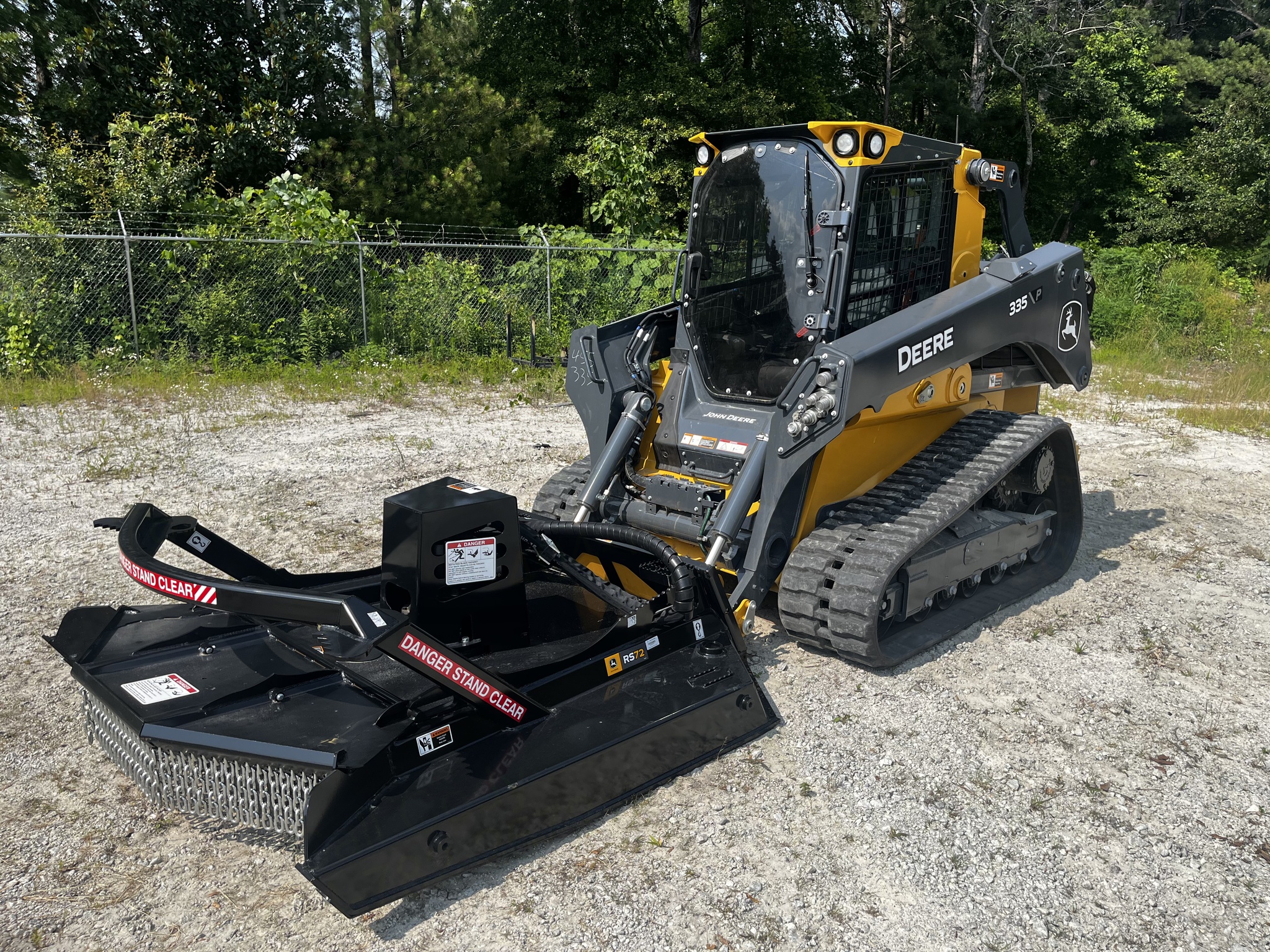 2025 John Deere 335P W RS72 CUTTER Image 2