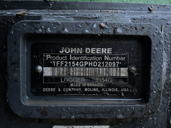 2018 John Deere 2154G