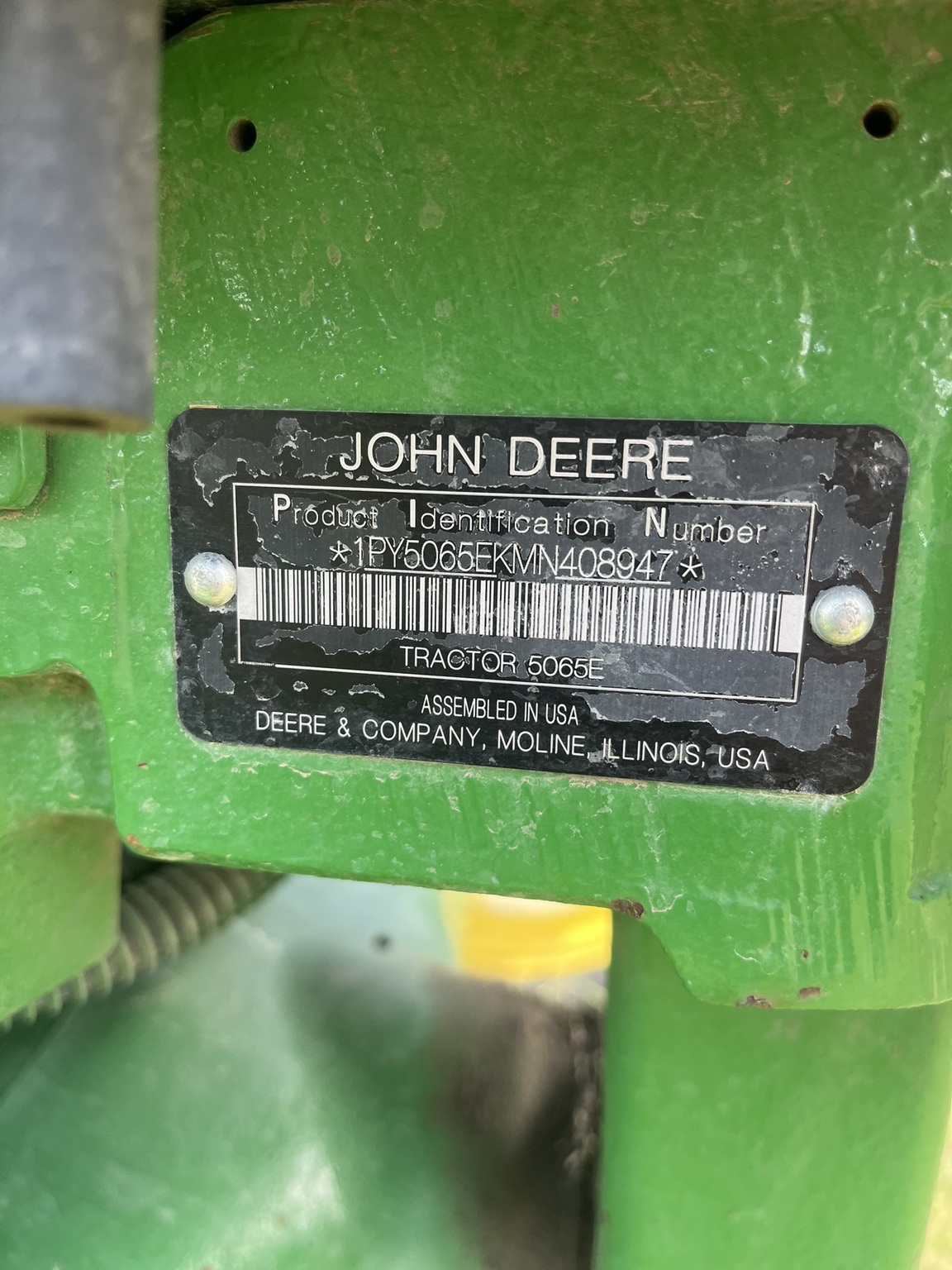 2022 John Deere 5065E Image 6