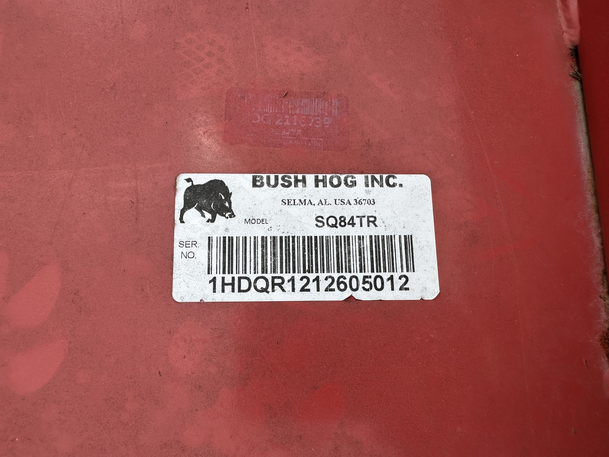 2023 Bush Hog SQ84TR Image 14