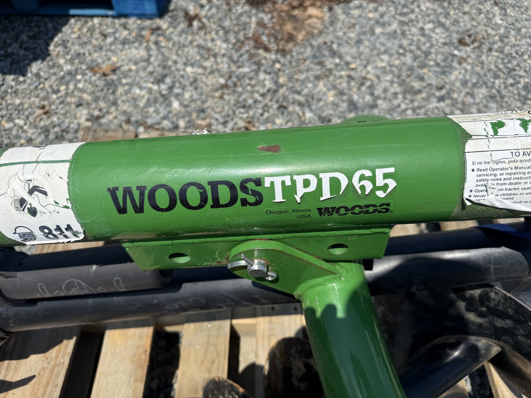 2017 Woods TPD65 Image 3