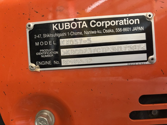 2023 Kubota KX057-5