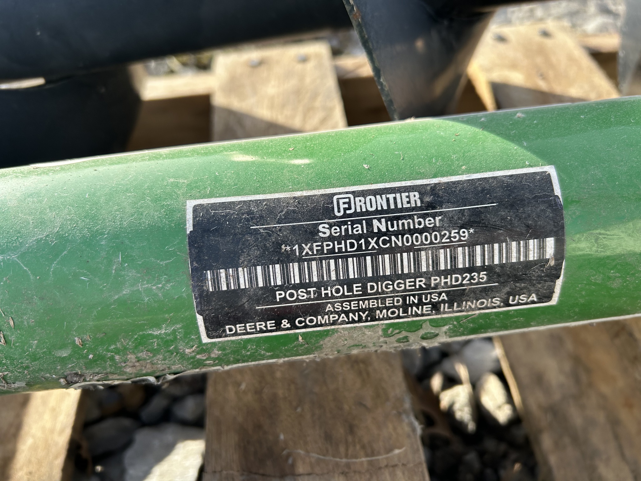  2022 Frontier PHD235 Post Hole Auger at Heritage Tractor in Seneca, KS