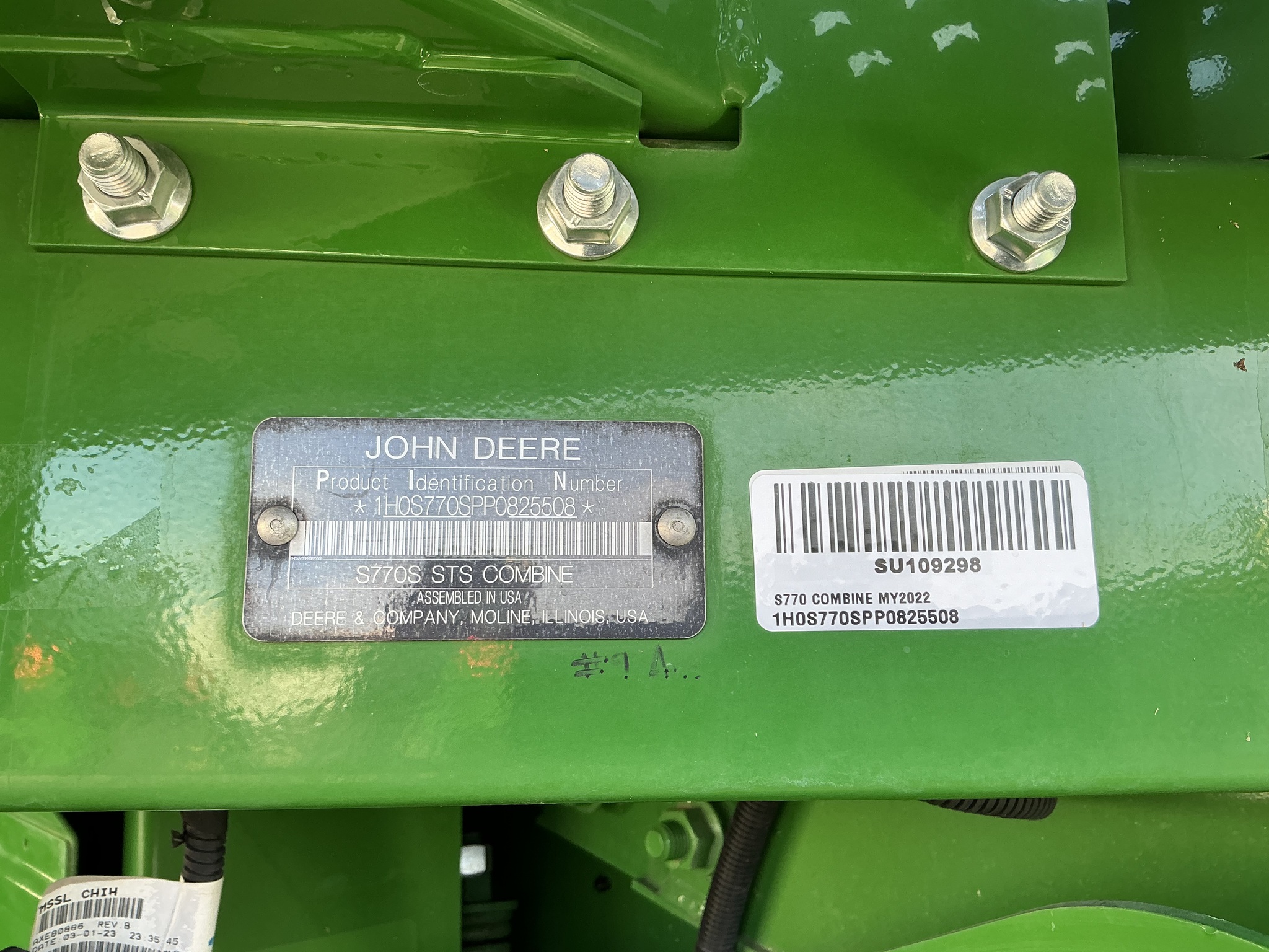 2023 John Deere S770 Image 29