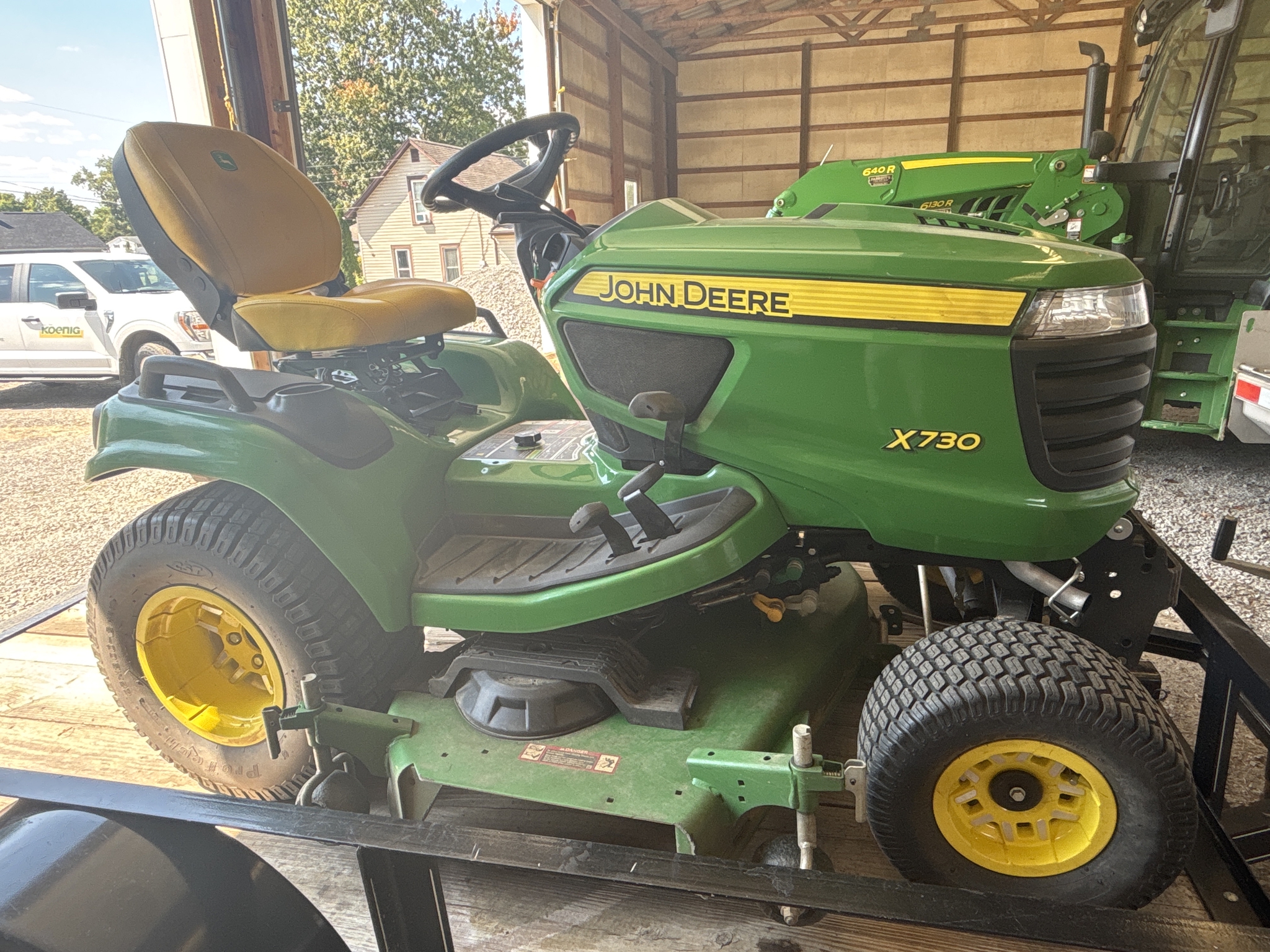 Used 2024 John Deere X730 Lawn & Garden Tractors at Koenig Equipment in Urbana, OH - PhotoXL0
