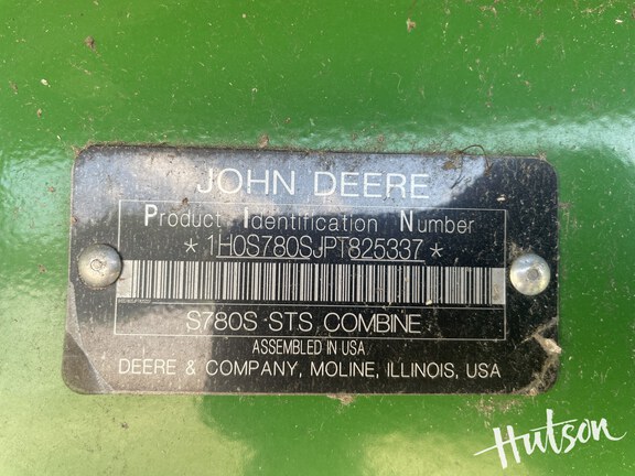 Photo of 2023 John Deere S780