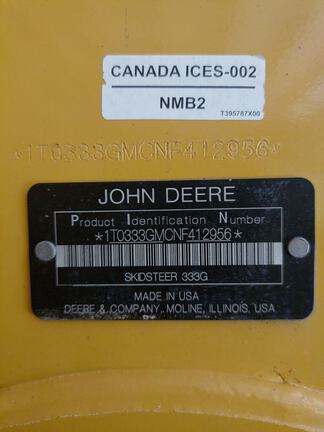 2022 John Deere 333G-7