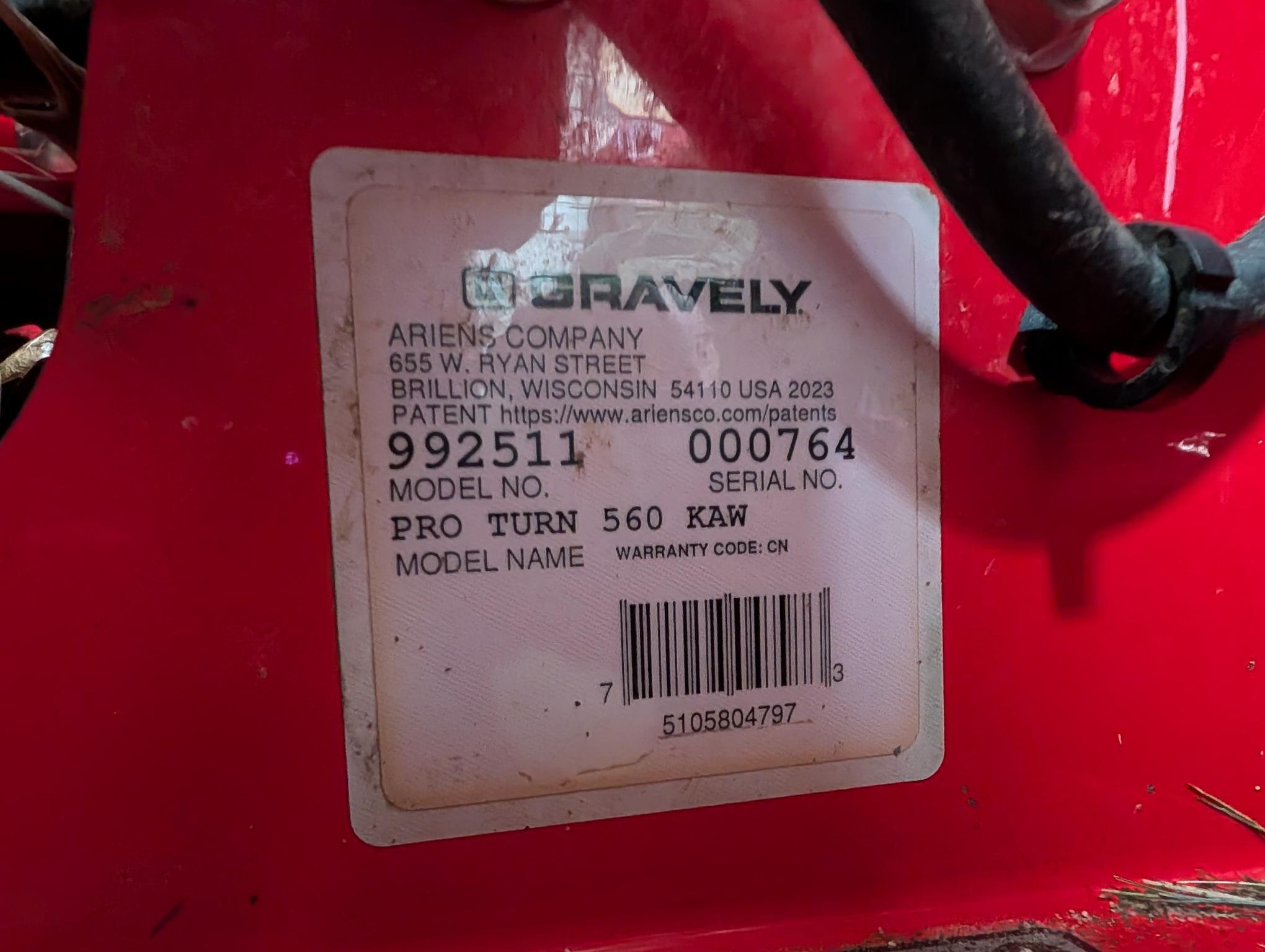 2023 Gravely Pro-Turn 560 Image 6