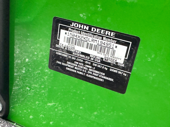 2024 John-Deere TX 4X2