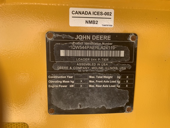 2024 John Deere 544 P