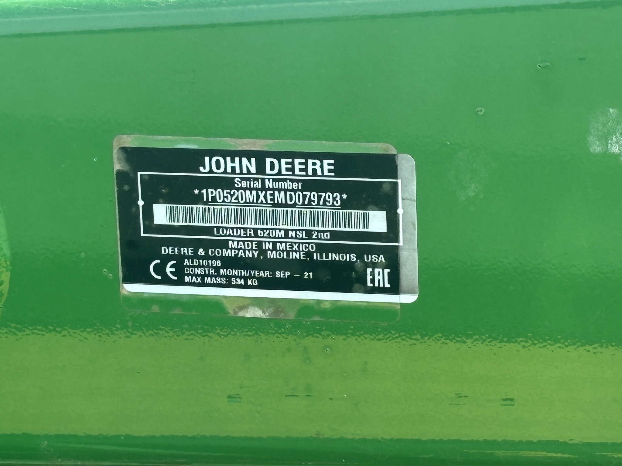 2021 John Deere 5045E Image 11