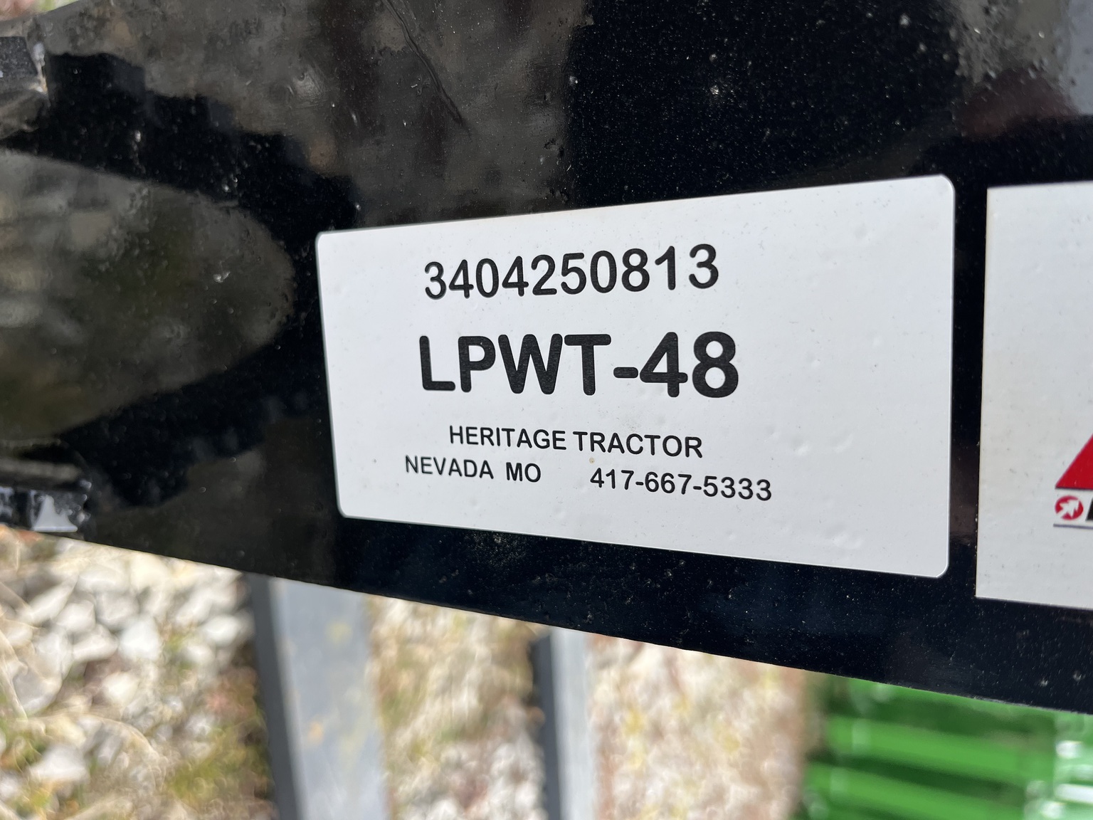  2025 TRI-L LPWT-48 at Heritage Tractor in Nevada, MO