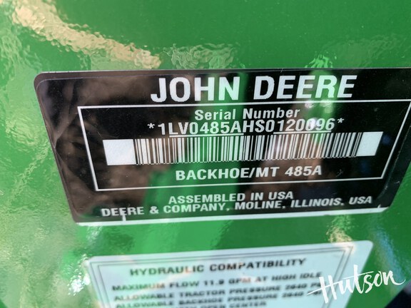 Photo of 2025 John Deere 485A