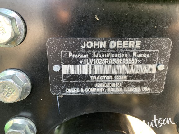Photo of 2025 John Deere 1025R