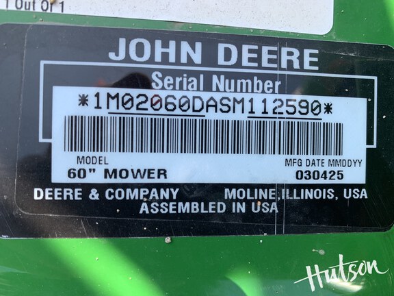 Photo of 2025 John Deere 1025R