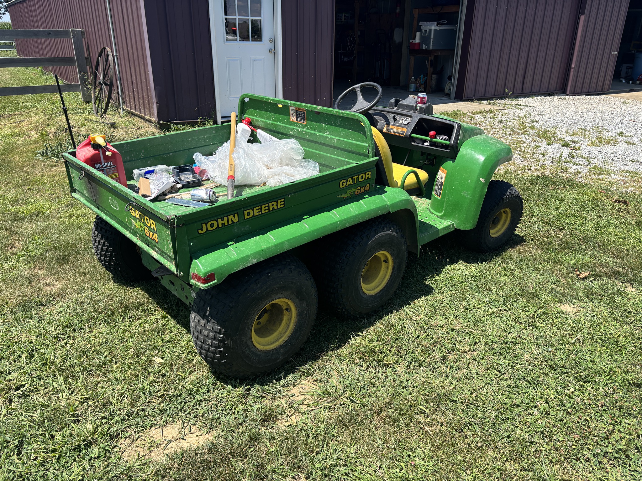 Used 2003 John Deere 6X4 ATVs & Gators at Koenig Equipment in Franklin, IN - PhotoXL5