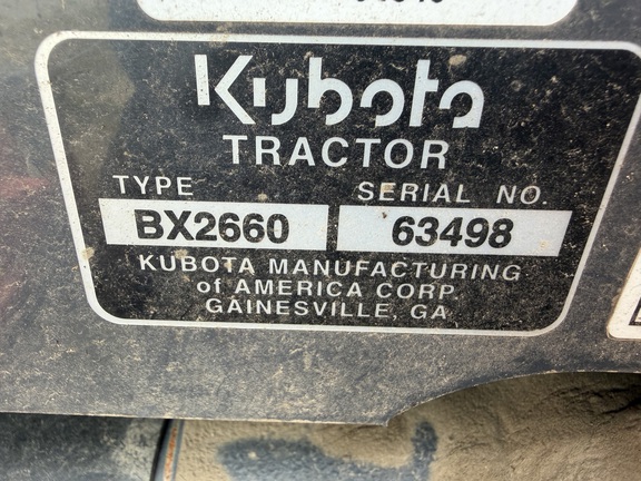 2012 Kubota BX2660 - Photo34