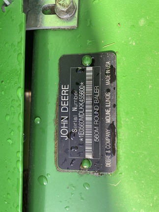 2019 John Deere 560M
