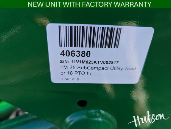 Photo of 2027 John Deere 1M 25
