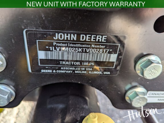 Photo of 2027 John Deere 1M 25