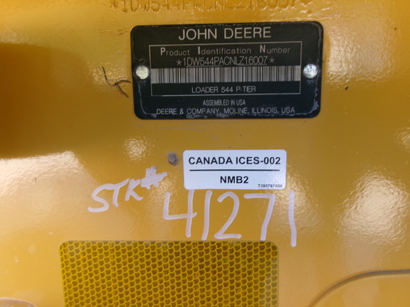 2022 John Deere 544P