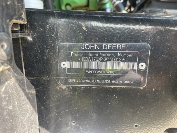 Used 2019 John Deere W170 Windrowers at Horizon Ag & Turf in Falher, AB - Photo8