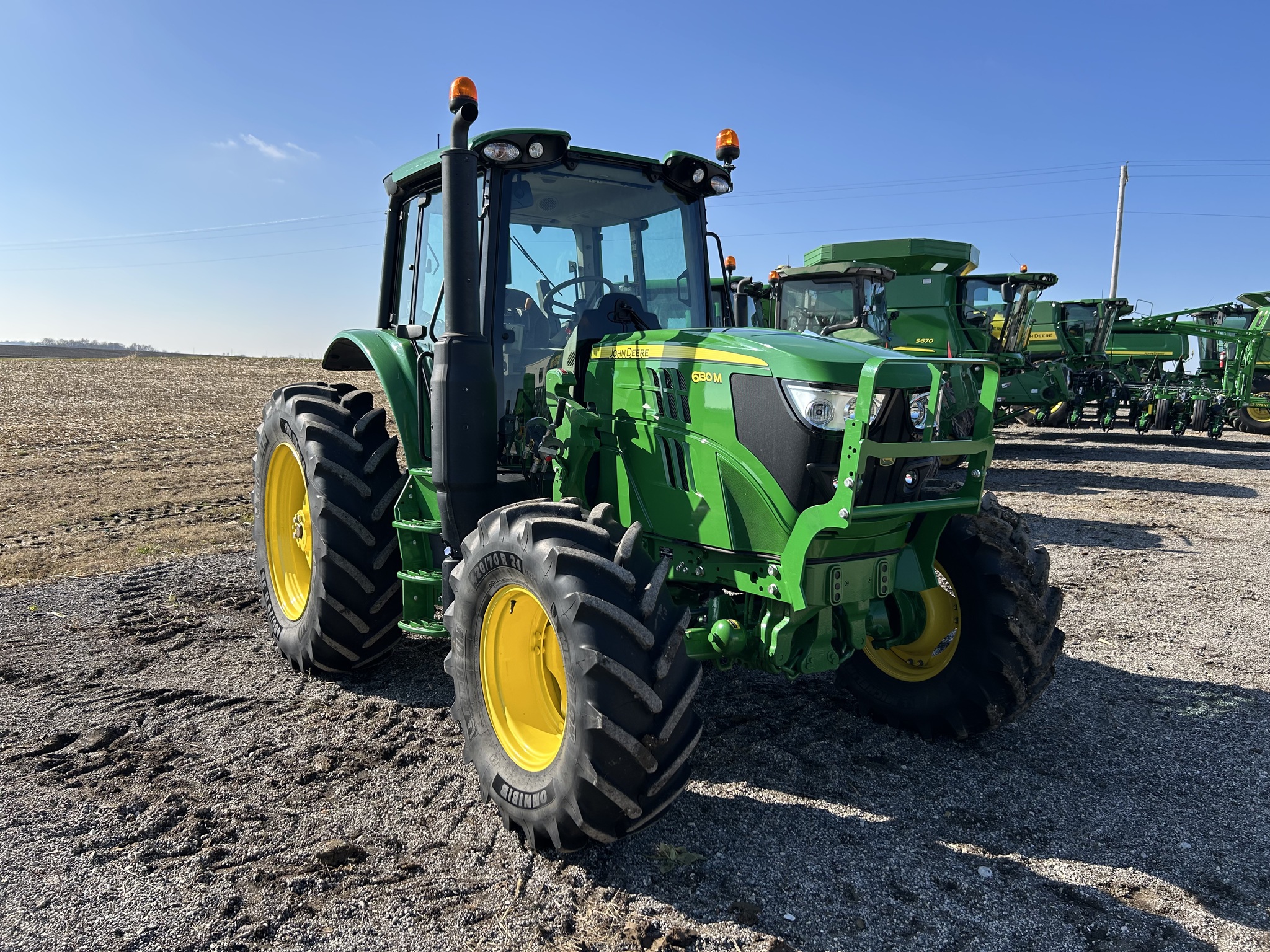 2024 John Deere 6130M at Heritage Tractor in Brimfield, IL