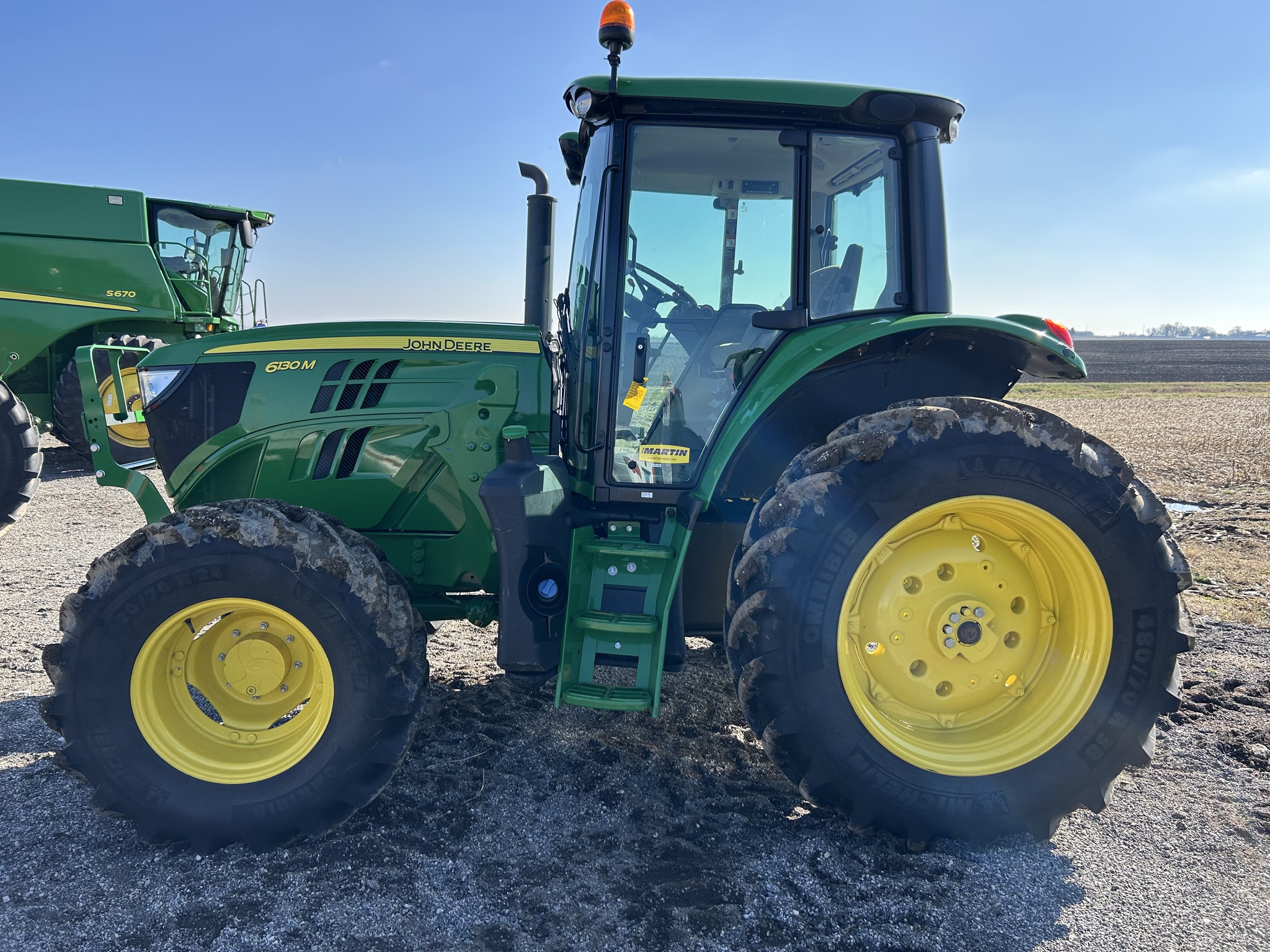  2024 John Deere 6130M at Heritage Tractor in Brimfield, IL