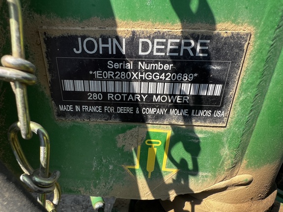 2016 John Deere R280 - Photo12