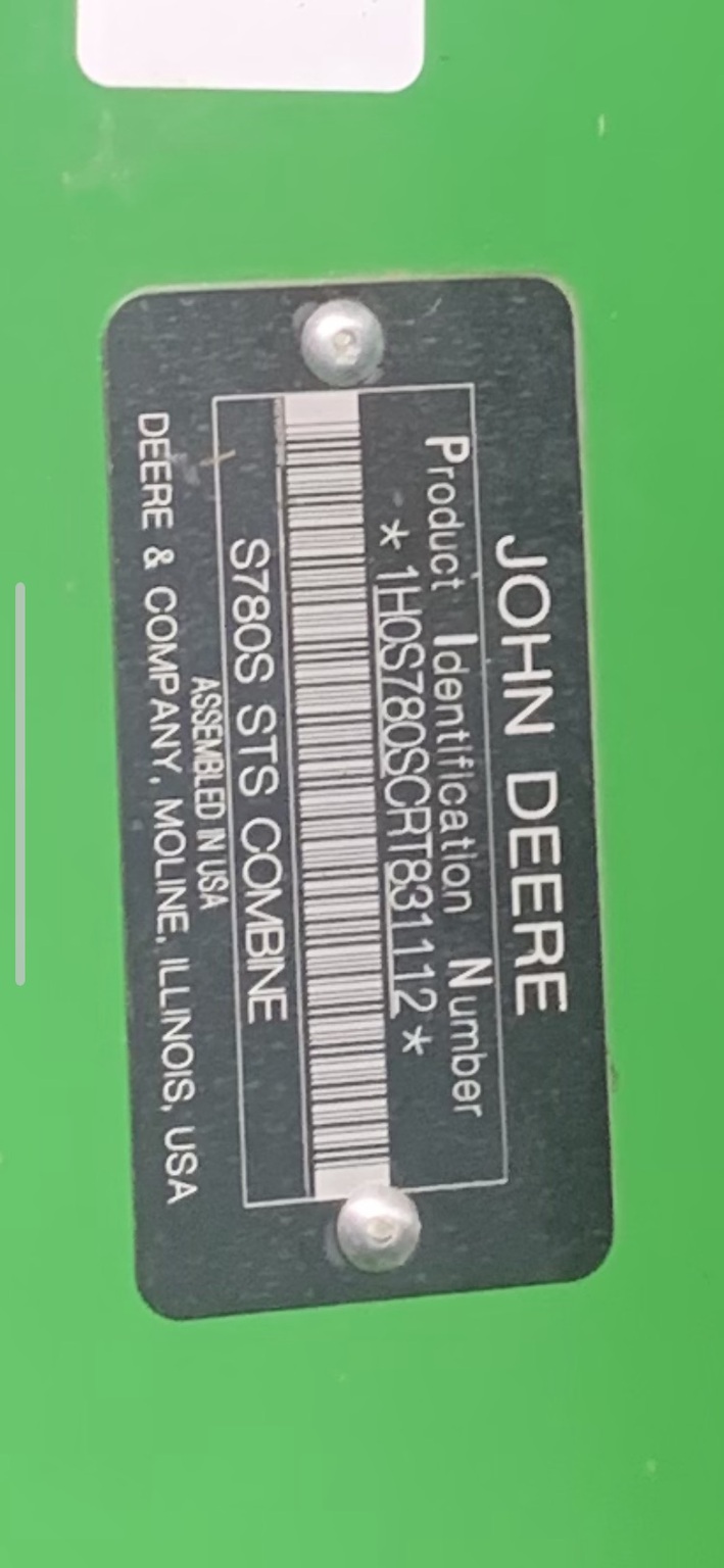 2024 John Deere S780 Image 4
