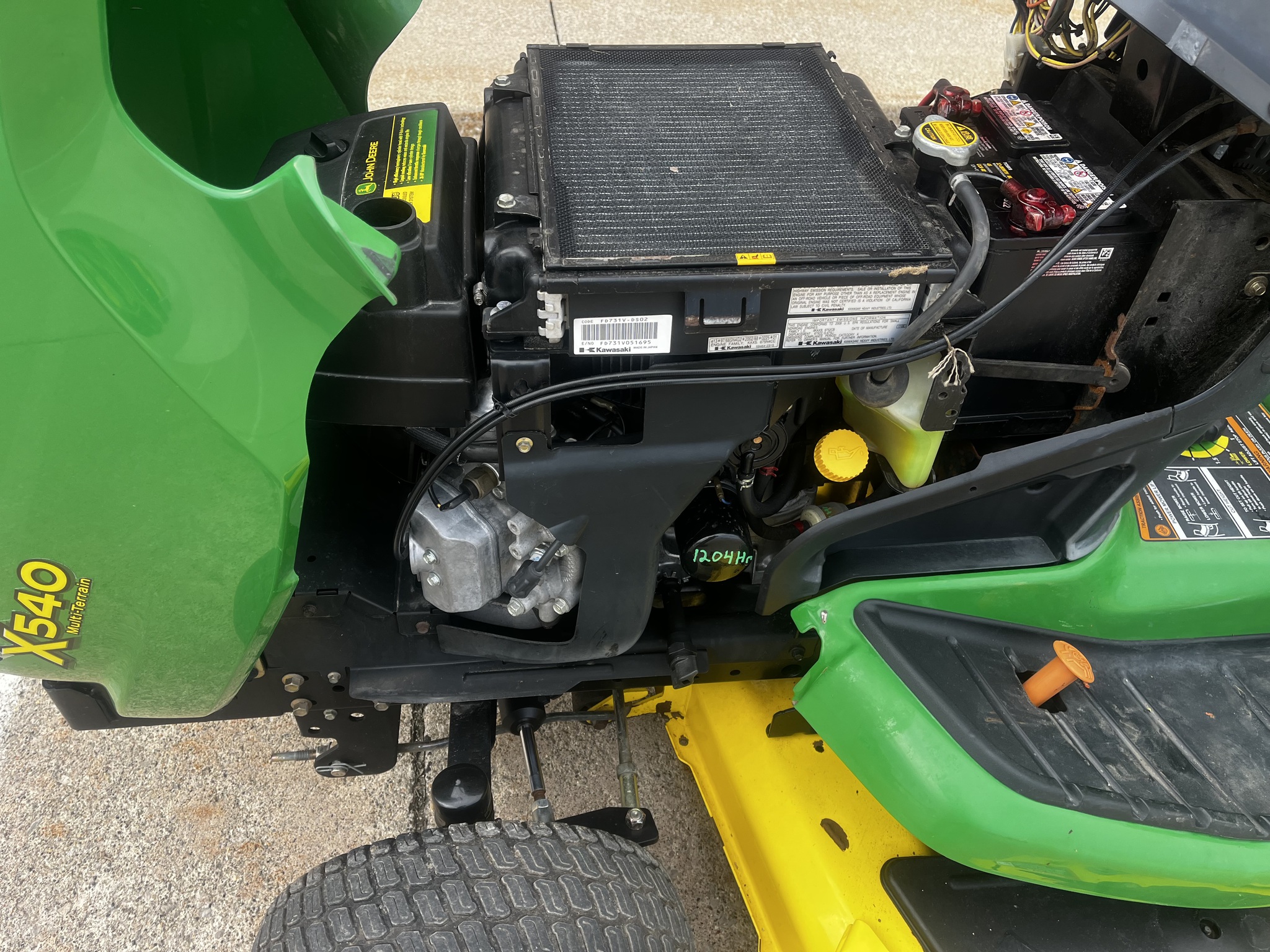 2009 John Deere X540 Image 11