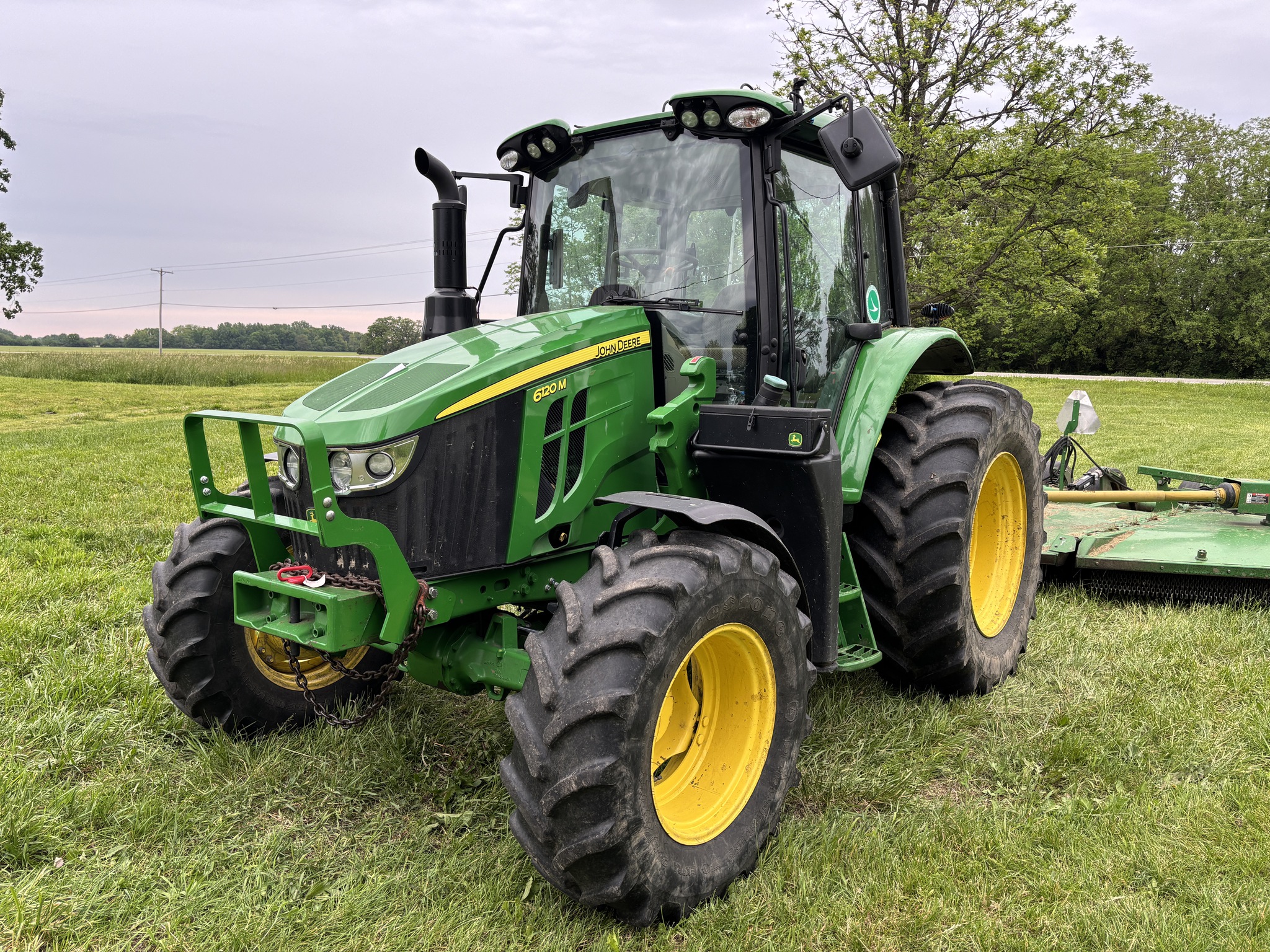Used 2023 John Deere 6120M Utility Tractors at Koenig Equipment in Anna, OH - PhotoXL0