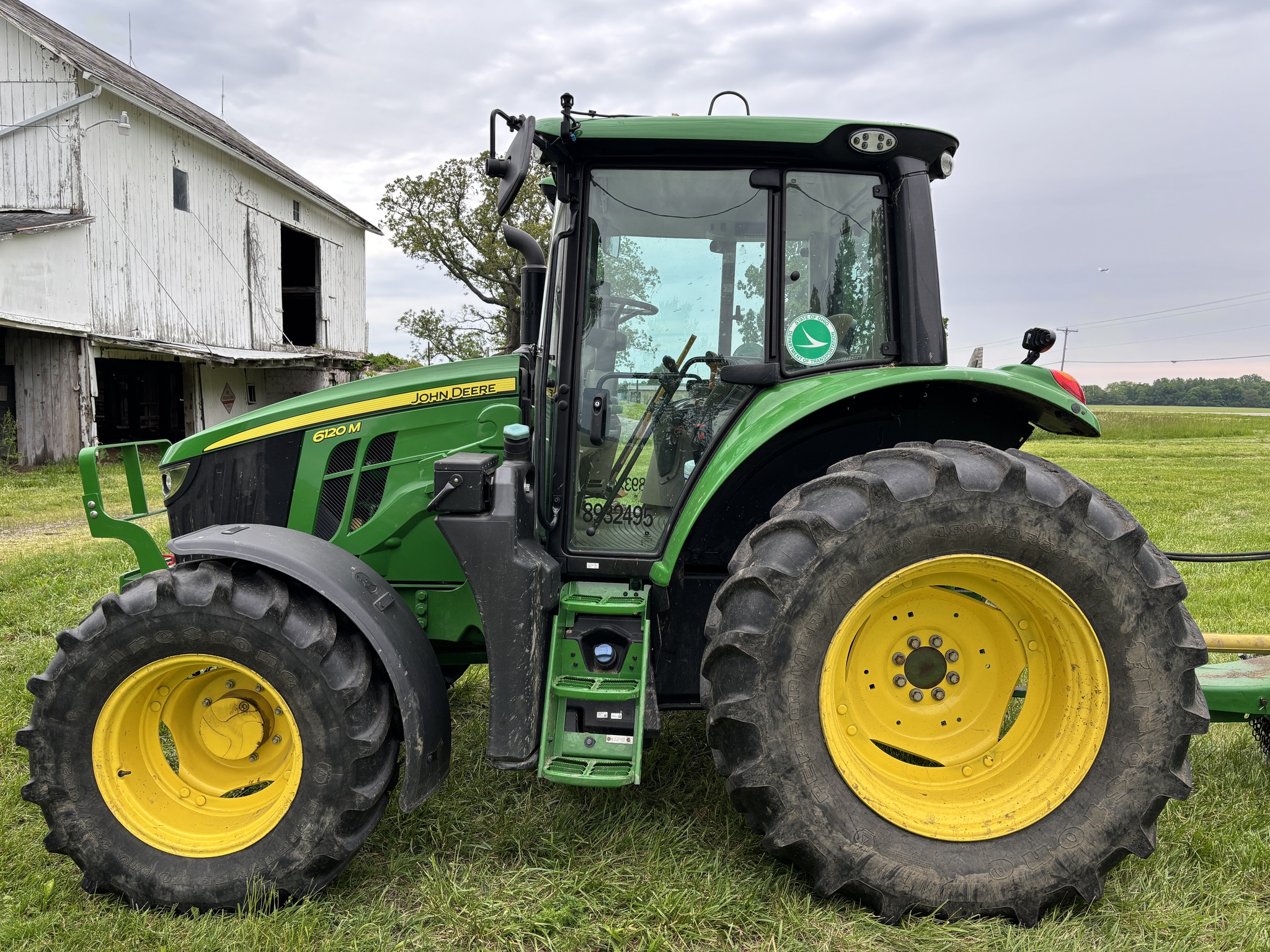 Used 2023 John Deere 6120M Utility Tractors at Koenig Equipment in Anna, OH - PhotoXL3