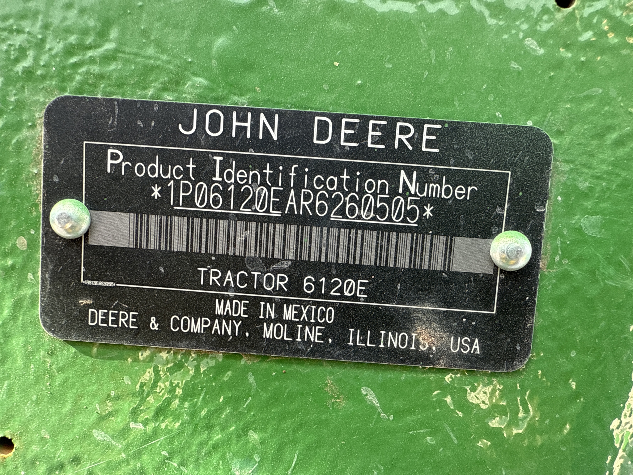 2024 John Deere 6120E Cab Image 31