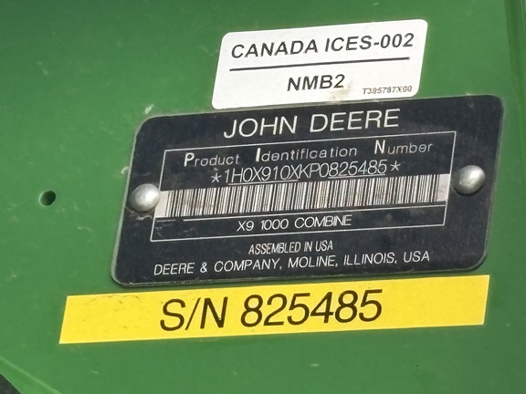 Used 2023 John Deere X9 1000 Combines at Horizon Ag & Turf in Vermilion, AB - Photo13