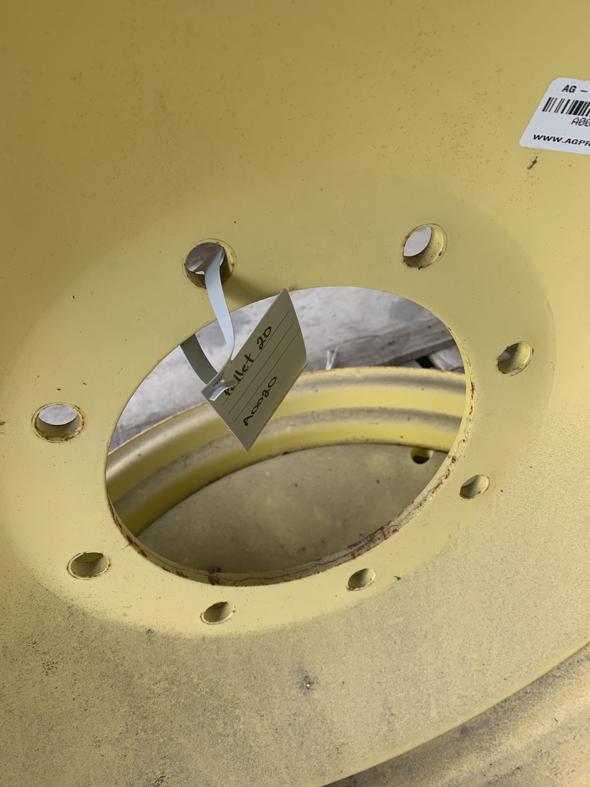 John Deere Set of Rims Image 2