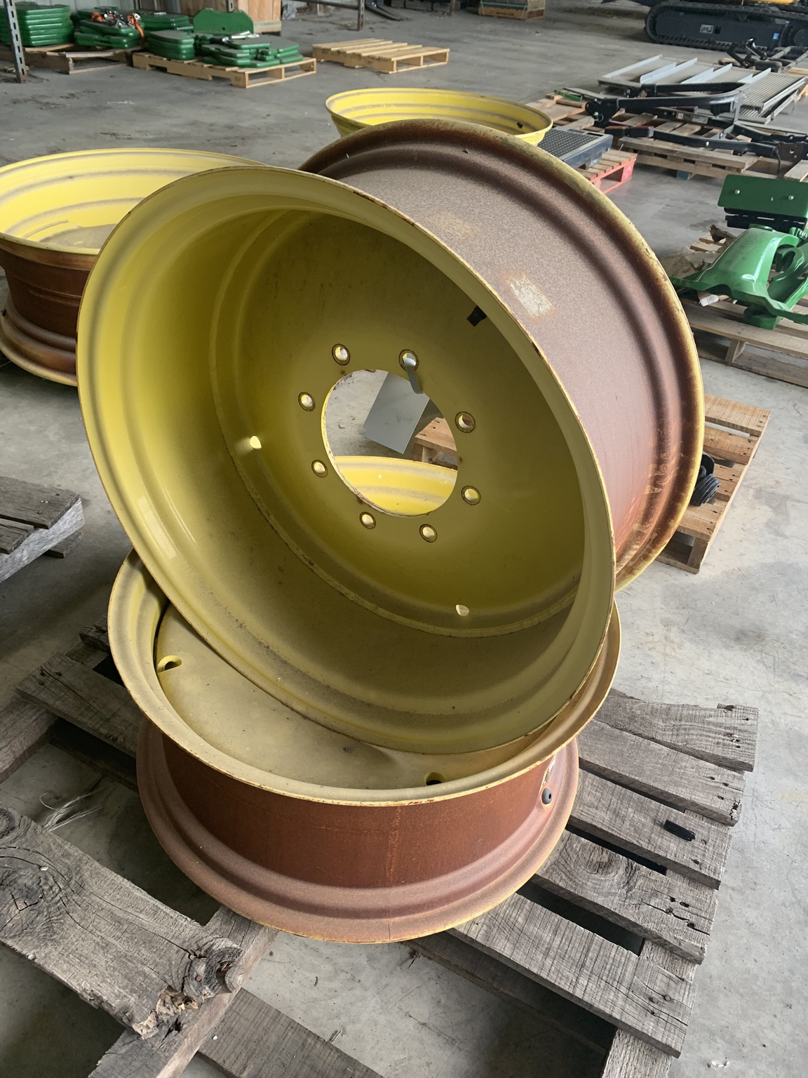 John Deere Set of Rims Image 3
