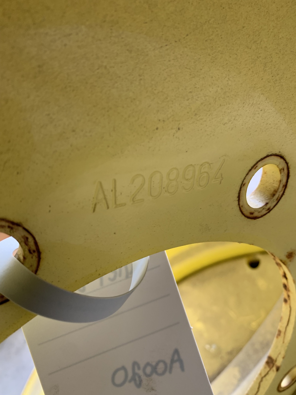 John Deere Set of Rims Image 5